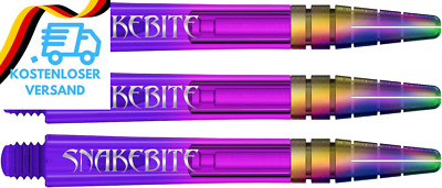 RED DRAGON Peter Wright Snakebite Nitrotech Violett Ionic Dart-Stiele - 2 Sets P