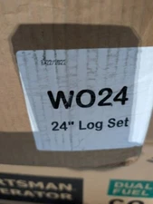 American Gas Log Wakefield Oak 24-Inches 84000 -BTU Natural Gas Fireplace Logs