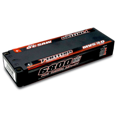 Fantom 6800mAh 130C 2S LCG MVS 3.0 PRO HV Silicon Graphene LiPo Battery FAN25128