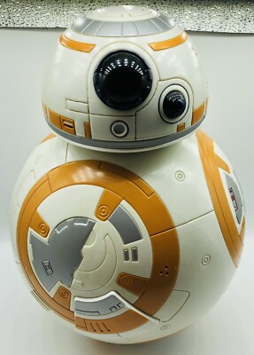 DISNEY STORE Star Wars BB-8 Astromech Droid toy 17+ sound effects 9.5'' Rolling