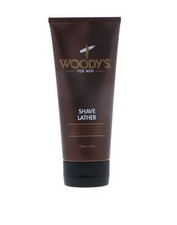 Woody's Shave Lather Moisturizing Cream, 6 oz
