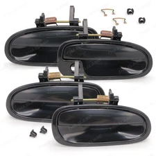 Set 4Dr Outer Outside Exterior Door Handle Fits Honda Civic EK EJ 1996 - 2000