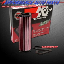K&N DU-1007 Hi-Flow Air Intake Filter for 2011-2018 Ducati Diavel 1198cc & More