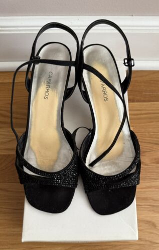 Caparros womens Dress Evening Shoes Black 8 1/2 M