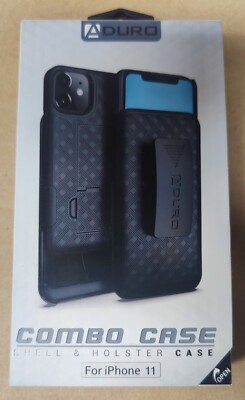 Case for Apple iPhone 11 Rugged Hybrid Lightweight Holster Combo