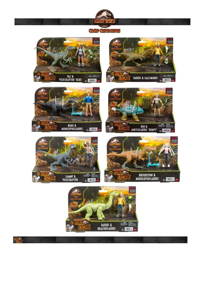 Jurassic World Camp Cretaceous Brooklynn Sammy Yaz Darius Chaos