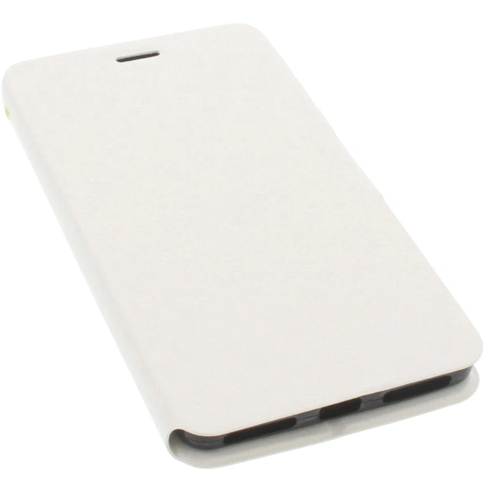 Custodia Book-Style Per Bluboo Maya Max Tasche Protettiva Bianco - Immagine 2 di 4