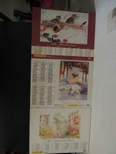 Lot de 3 almanachs du facteur 1998
