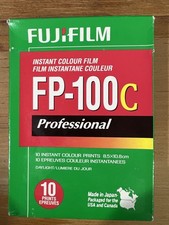 Fujifilm FP-100c Instant Color Pack Film Sealed Cold Stored Expired 01/2009