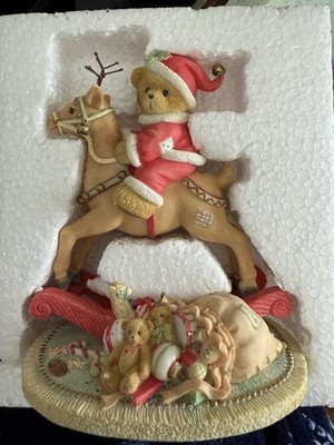 Christmas Cherished Teddies ''May Your Holiday Dreams Take Flight''  4002847 NIB