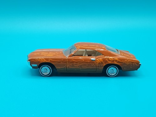 100% HOT WHEELS 1998 Black Box 1969 Buick Riviera Lowrider -Loose