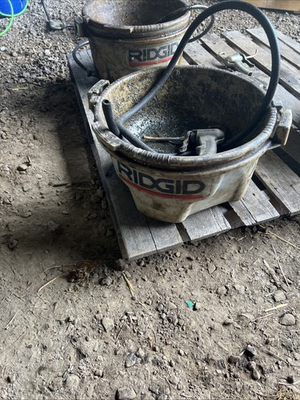 #ad Ridgid Oiler No 318 Bucket with Hand Pump Gun for Pipe Threader 300 535 700 $199.99