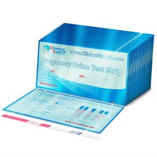 25 Pregnancy Test Strips - Sensitive HCG Home Tests for Early Detection