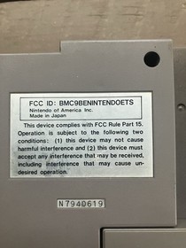 Nintendo NES 1985 Original Console System