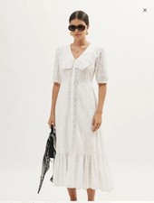 BNWT Rixo Edina Cotton Midi Dress XXS - Size 6