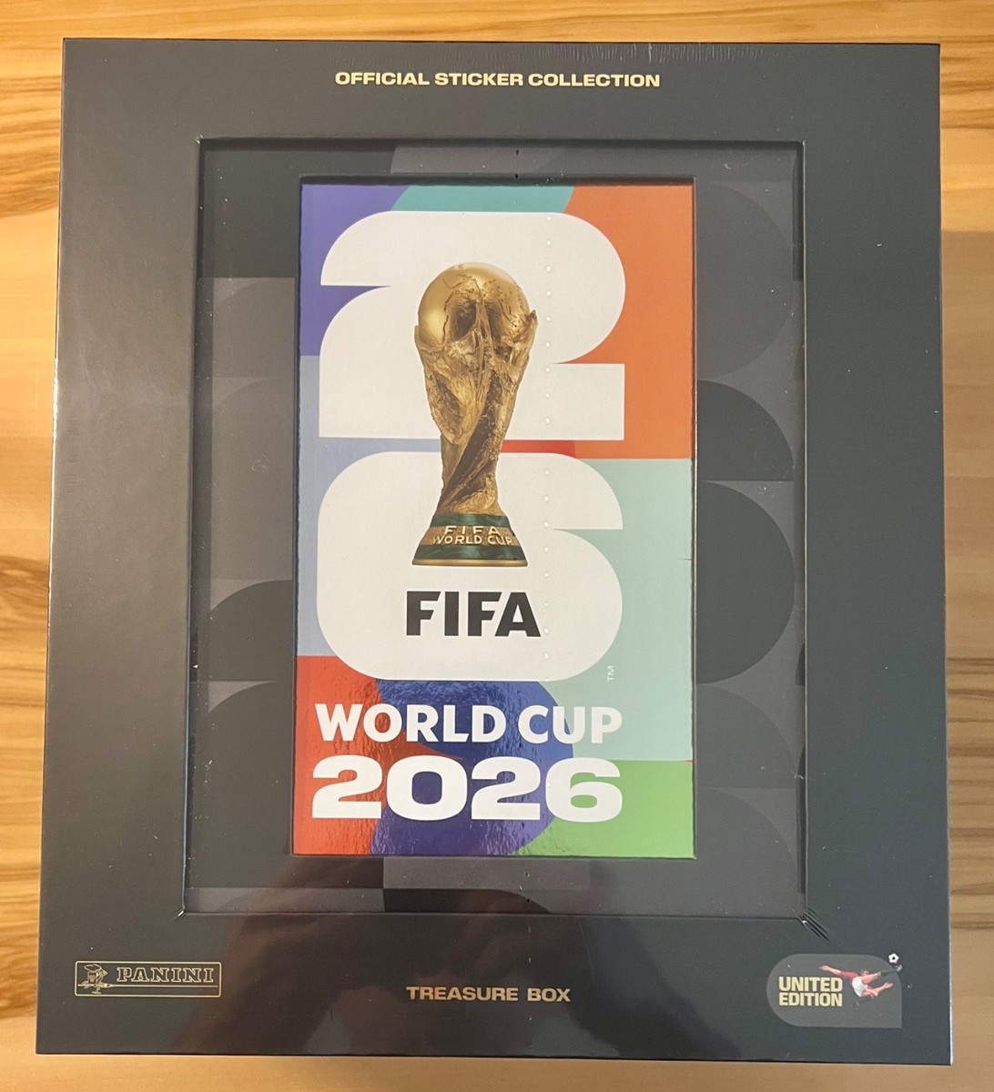 Panini FIFA World Cup 2026 United Edition Treasure Box - LIMITED