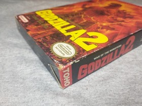 Godzilla 2 : War of the Monsters - Nintendo NES - In box with manual