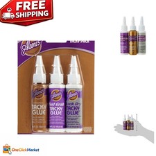 Versatile 3-Piece Tacky Glue Variety Pack   Perfect for Crafts  DIY Creations