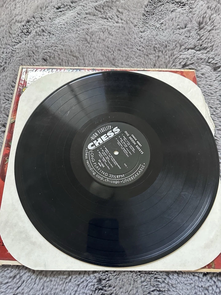 Chuck Berry - One Dozen Berrys Chess LP 1432 1958 Pressing Mono Black Label - Image 3 of 3