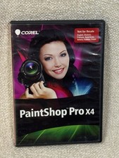 Corel PaintShop Pro X4 PC Software CD Photo Editing Windows XP 7