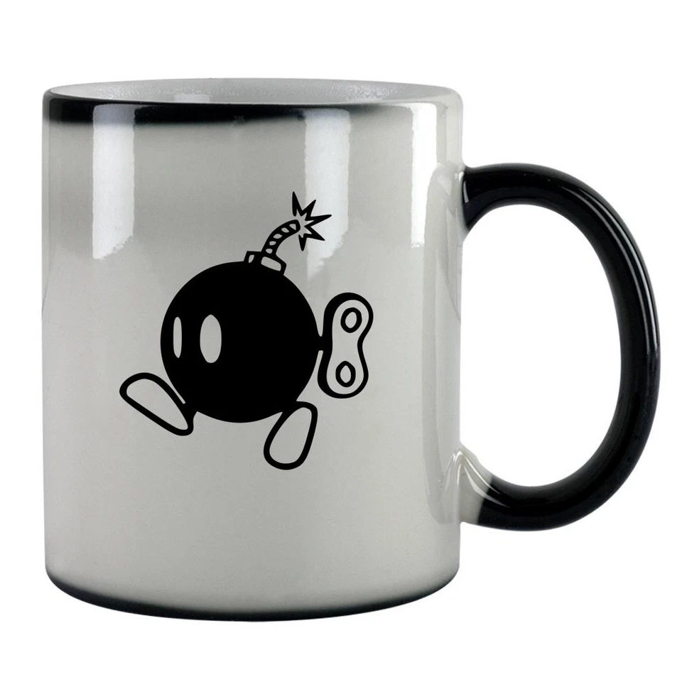 Mario Bomb Black for Macbook Air Pro Laptop Cup Car Window Vinyl Decal Sticker - Image 3 of 4