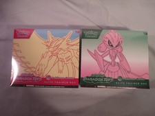 Pokemon Center ETB Paradox Rift (Set of 2), Roaring Moon & Iron Valiant, SEALED!