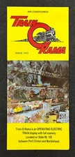 1990s Marblehead Ohio Train-O-Rama Electric Train Display VTG Travel Brochure