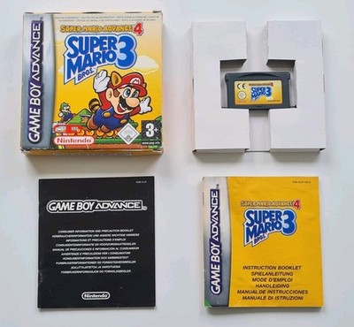 Super Mario Bros. 3 - Super Mario Advance 4 (Nintendo Game Boy Advance, 2003)