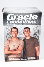 Gracie Combatives DVD 13 Discs Book Poster Complete Set BLUE BELT QUALIFICATION