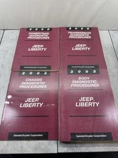 2003 Jeep Liberty Diagnostic Procedures Powertrain Transmission Chassis Body Oem