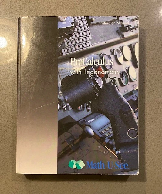 Math U See PreCalculus with Trigonometry Instruction Manual DVDs & Test Booklet - Image 2 of 4