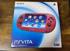 Sony PlayStation Vita Cosmic Red PCH-1000 ZA03 Near Mint