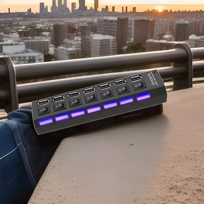 7 Ports USB Kochfeld 2.0
