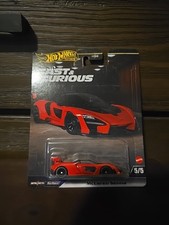NEW Hot Wheels Fast & Furious JBL92 MCLAREN SENNA Diecast 1:64 Scale Car