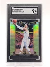 JALEN BRUNSON 2018-19 SELECT CONCOURSE ROOKIE NEON GREEN RC /75 SGC 9 Q1781