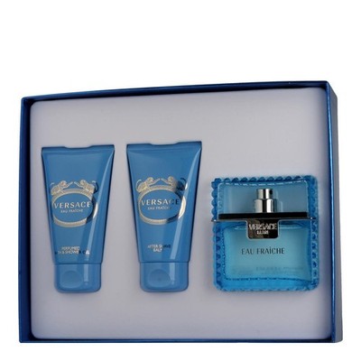 Versace Man Eau Fraiche Set 2x Pflege 50ml+50ml+50ml