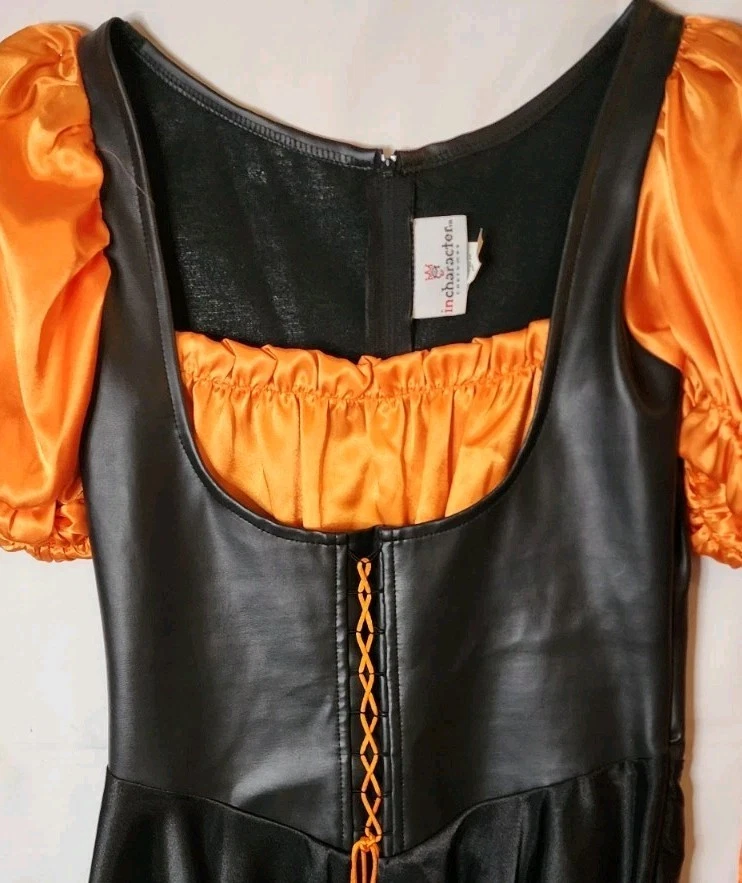 Disfraz de Halloween Sexy Bruja Imitación Cuero Hocus Pocus Talla Mediana Foto 3 de 4