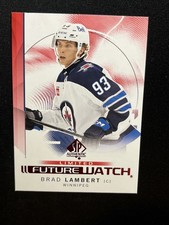 24-25 UD SP Authentic Hockey RC Red Limited Future Watch 151 Brad Lambert