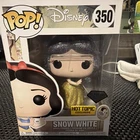 Funko POP Disney Snow White #350 Hot Topic Exclusive Diamond Glitter + PROTECTOR