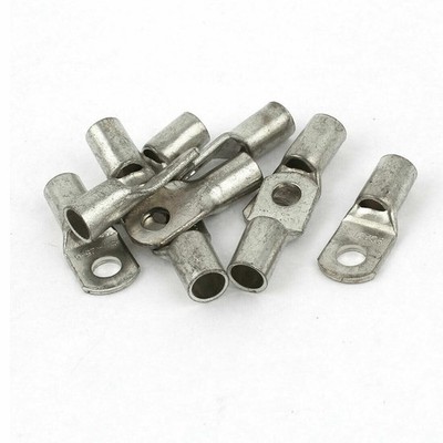 10 pcs 25mm² Cable Lug Terminal Connector for 6mm 1/4'' Dia Bolt  KD #zc
