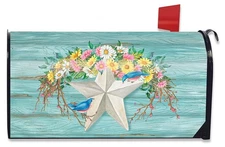 Briarwood Lane Spring Barnstar Primitive Mailbox Cover