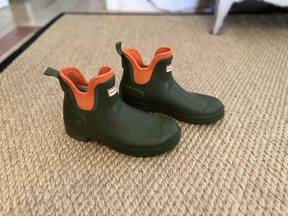 Botas Hunter Mujer Verde Talla 11 Foto 2 de 4