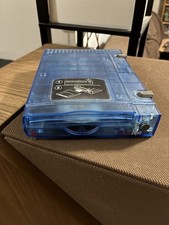 Iomega Zip Drive Z100USB Blue Clear Transparent, Powered On Otherwise Untested