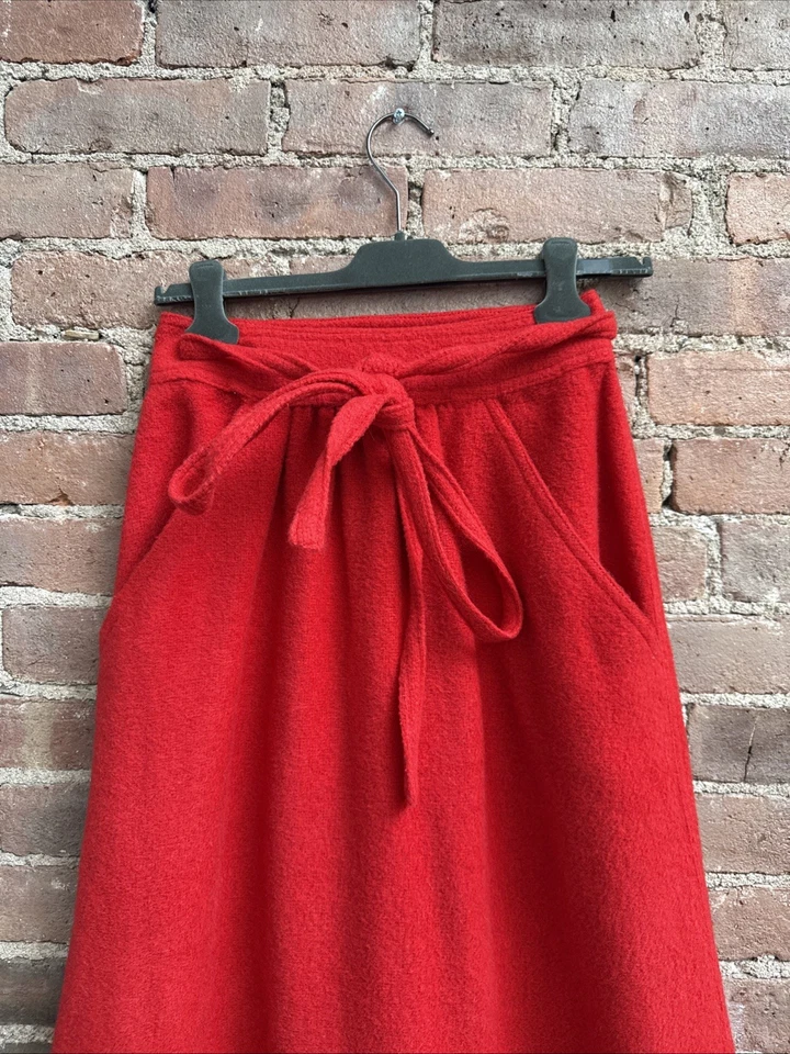 Falda envolvente manta india Geoffrey Beene Bag vintage, talla pequeña, años 70’s EE. UU. Foto 2 de 4