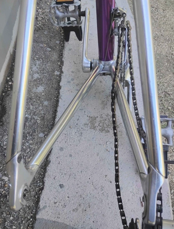 Bicicleta de carretera Vitus 992 1992 65 cm aluminio completo Campagnolo Omega 19 juego de ruedas Foto 4 de 4