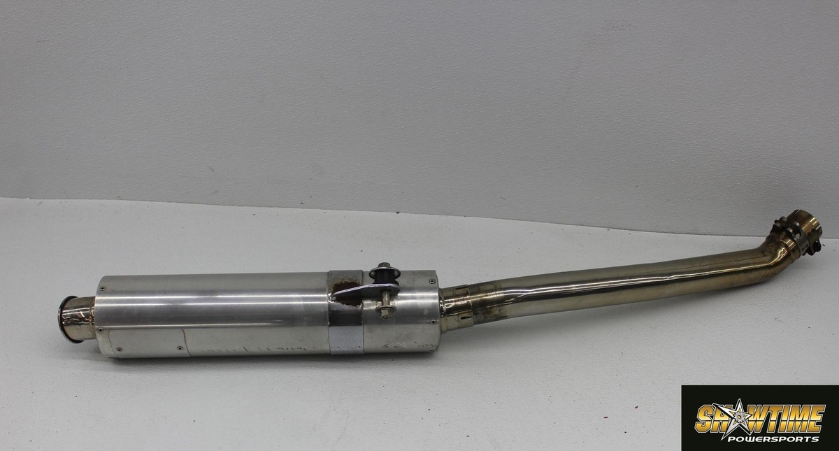 02-03 KAWASAKI NINJA ZX9R D&D EXHAUST PIPE MUFFLER SLIP ON CAN