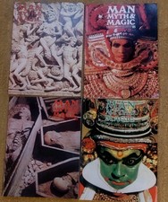 Man Myth and Magic Supernatural 4x  Magazines 1970 Rare issue 19-20-21-22