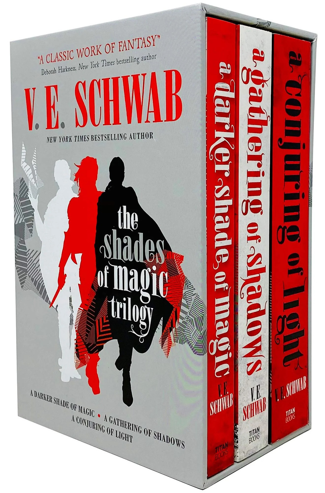 A Darker Shade Of Magic Trilogy 3 Books Set By V.E Schwab, Gatheri | V.E. Schwab