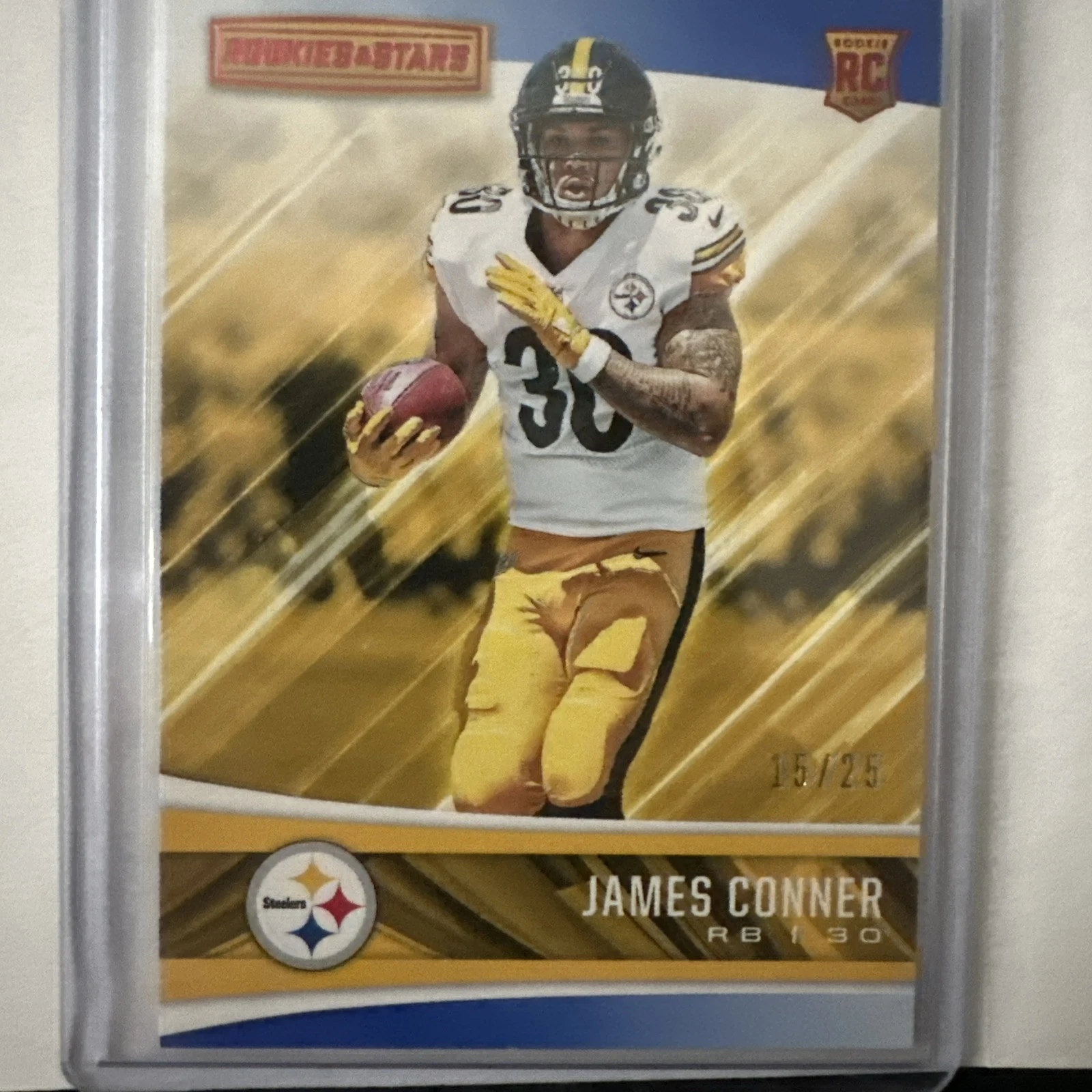 James Conner trading card