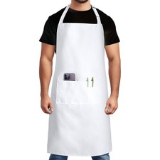 Syntus Chef Apron for Men Women Kitchen Cooking Apron with Pockets, Adjustabl...